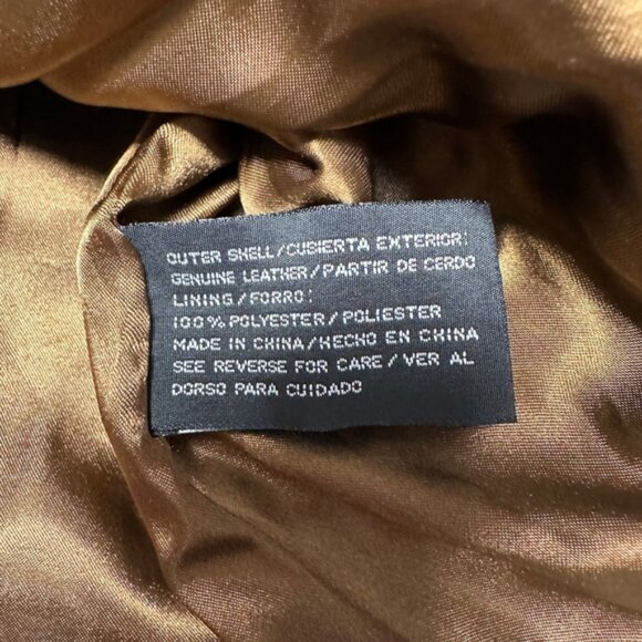 Vintage Brown Suede Jacket, size XL - Picture 11 of 12